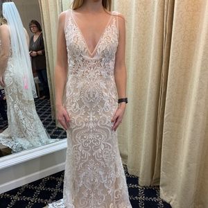 Calla Blanche Dani Rose Wedding Dress